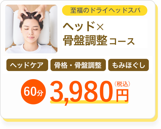 ヘッド×骨盤調整コース
